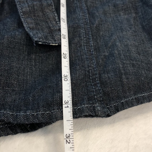 Guess Denim Western Style Midi Dress - Picture 14 of 14